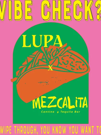 Vibe check? A playful graphic from our Mexican pop-up, using trendy slang to build excitement and connect with our audience.