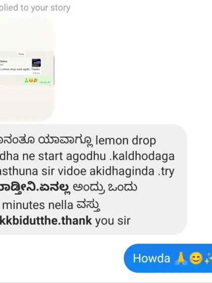 This client regularly uses the "Lemon Drop" switch word and finds that lost items appear within minutes.