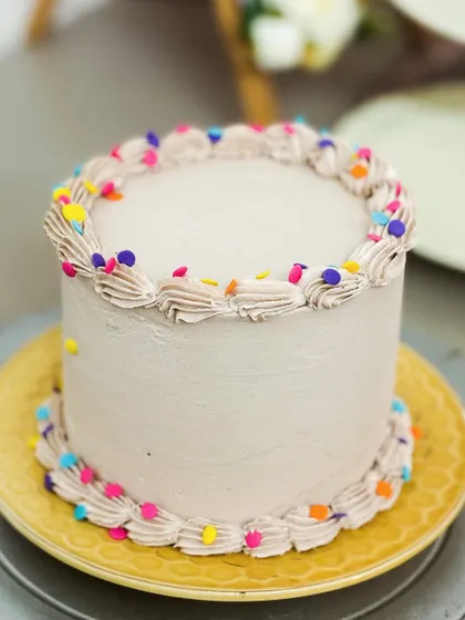 This Salted Caramel Chocolate Cake was so irresistible, it vanished in seconds at my baby shower. It's layered with a whipped caramel and dark chocolate ganache that is simply heavenly.