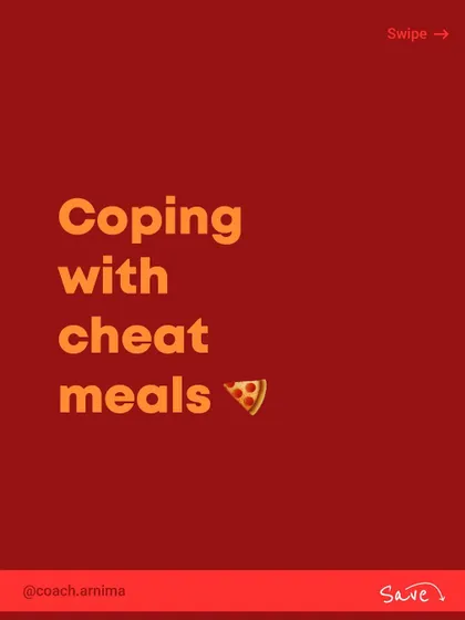 A guide to coping with cheat meals. It's about moderation and flexible eating, not guilt. A cheat meal is a tool, not an excuse to go off track.
