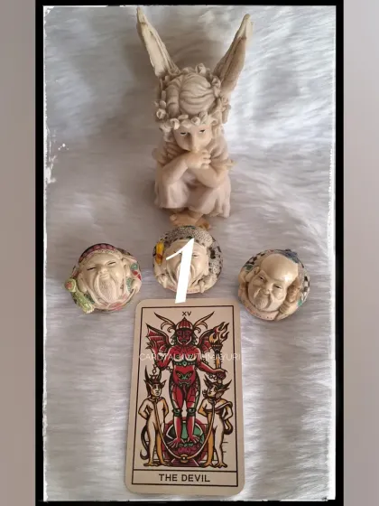 This is the April TarotScope reading for The Devil. This card brings awareness to habits and patterns holding you back. The guidance is to identify what controls you and break free from unhealthy attachments.