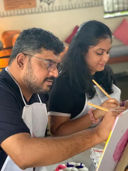 Book a private session for two and create unforgettable memories. Our studio provides the perfect setting for creativity and romance to bloom.