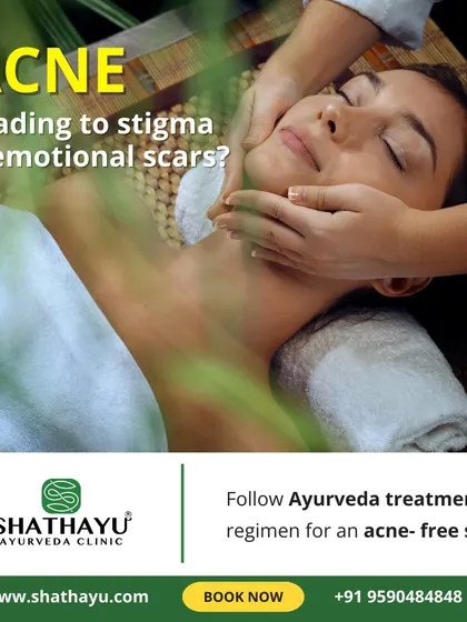Acne can lead to emotional distress, but you don't have to face it alone. We guide you through a personalized Ayurvedic treatment regimen designed to deliver clear, acne-free skin by addressing the root cause of the issue.