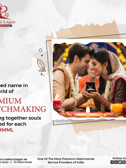 We are a trusted name in the world of premium matchmaking, bringing together souls destined for each other with a process rooted in care and expertise.