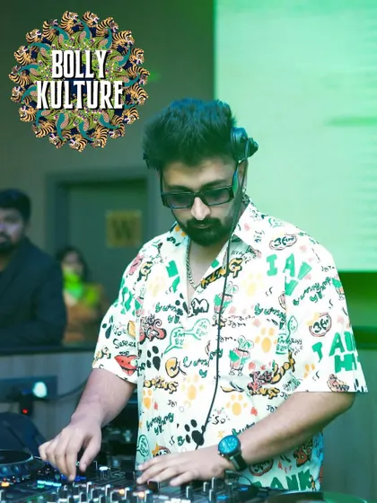 In the zone at Bolly Kulture, mixing Bollywood and Punjabi with EDM and Techno.