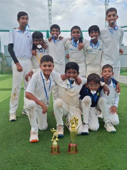 The runners-up, Transform Thunders, after a hard-fought final in the Transform Premier League, showcasing the competitive spirit within our academy.