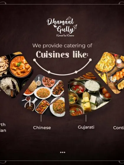 I specialize in a variety of cuisines to suit any palate, including North Indian, Chinese, Gujarati, and Continental, all 100% vegetarian.