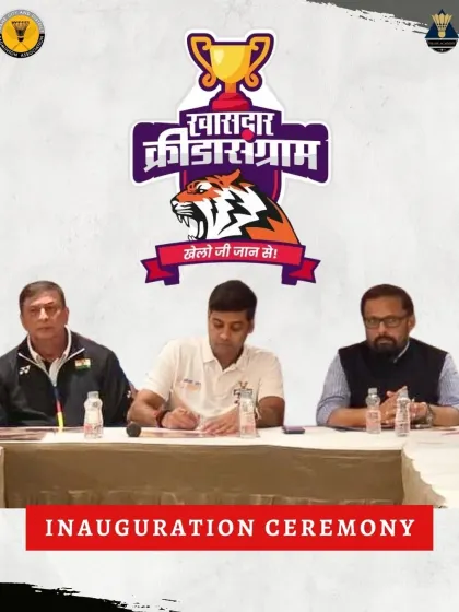 Another view from the inauguration ceremony of the MP Trophy, a key sporting event in our community.