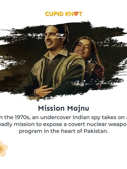 For a mix of patriotism and romance, "Mission Majnu" is a thrilling watch for a weekend evening.