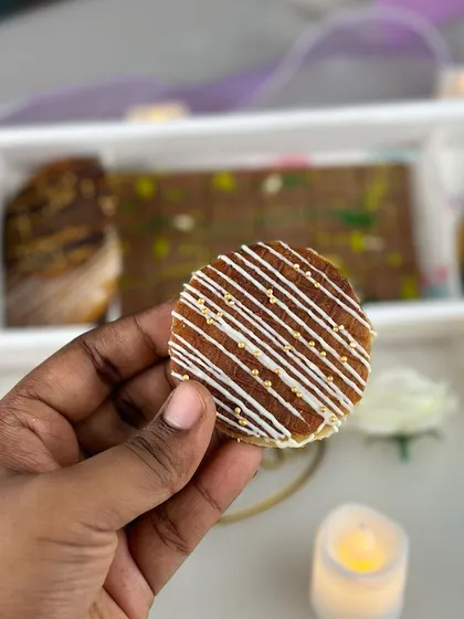 A sneak peek of one of our new Diwali treats. This is our take on a Nutella stroop waffle, combining classic flavors with a modern twist for a unique festive indulgence.