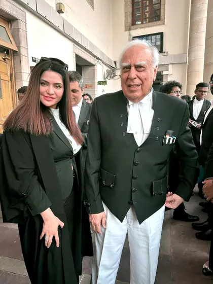 A proud moment with the new SCBA President for 2024, Senior Advocate Kapil Sibal ji. True heroes are seen through their actions.