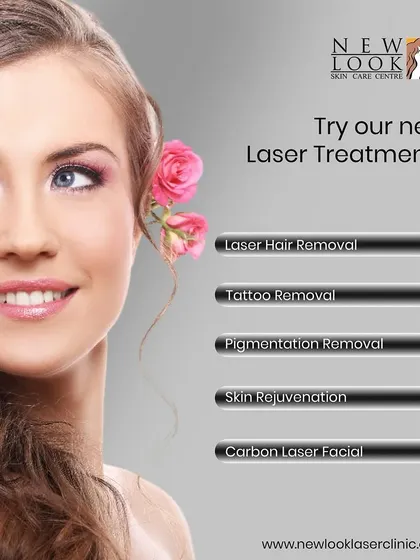 We offer a comprehensive range of advanced laser treatments to address various concerns. Our services include laser hair removal, tattoo removal, pigmentation correction, skin rejuvenation, and specialized Carbon Laser Facials for a complete skincare solution.