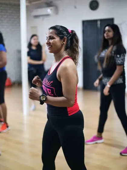A happy, smiling moment during a ZIN practice.