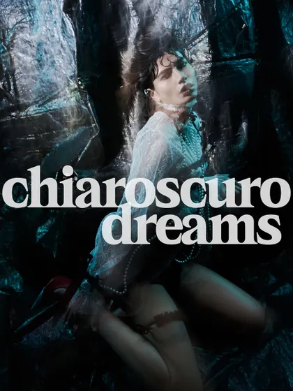 A chaotic, motion-filled shot from "Chiaroscuro Dreams," using a slow shutter speed.