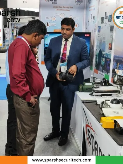 A hands-on demonstration of my specialized marine and coastal surveillance equipment at the Maritime India Exhibition.