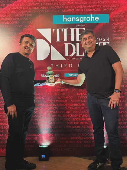Triple the excitement. Here are our partners accepting the award for being on The D List for the third consecutive year. Thank you for this incredible honor.