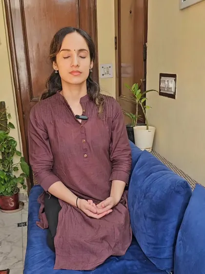 This is your reminder to slow down. Take a step back from the rush of life, close your eyes, and just breathe. Conscious living starts with these small moments of stillness.
