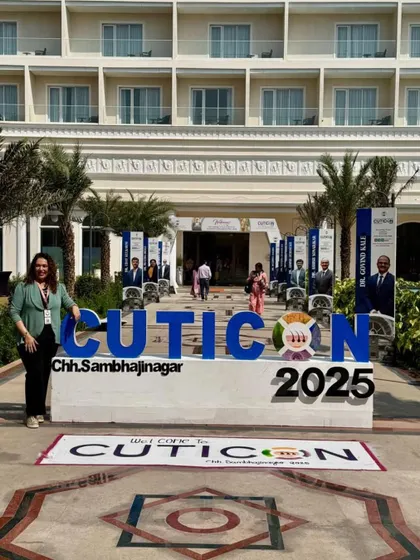 Arriving at the venue for Cuticon 2025 in Chhatrapati Sambhajinagar. Excited for a weekend of learning and collaboration.