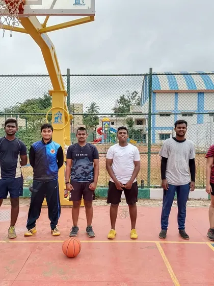 The YSSA basketball wing. We started with Kho-Kho, and now we're excited to grow our passion for basketball with all of you.