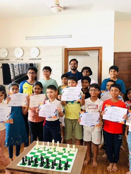 The best part of the camp is seeing the pride on our students' faces. Every participant in our summer camp tournament receives a certificate to celebrate their progress and hard work.