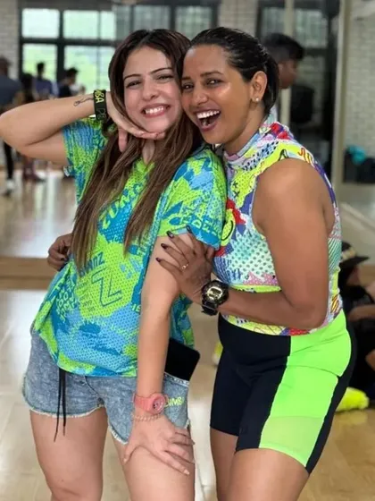 All smiles after a fantastic jam session. Learning and laughing with fellow instructors is the best way to spend a day.
