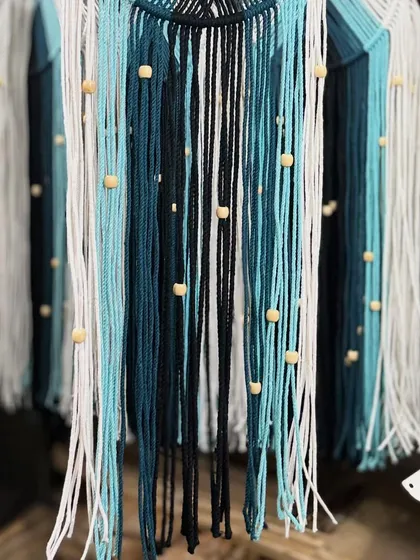 A big batch of my ombre dreamcatchers, ready for a bulk order. These make beautiful and unique gifts for any occasion.