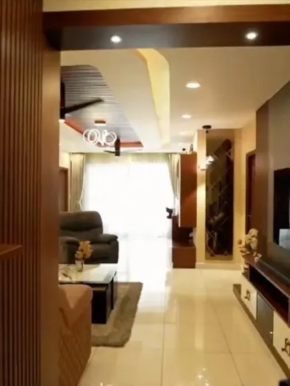 A glimpse into Naresh's beautiful new home, a testament to the quality and design excellence he praised in his review.
