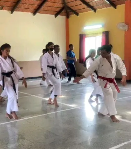 These images capture various moments from our training sessions and grading exams at different dojos, including Marathahalli and Malleshwaram, and at community events. Each picture shows the hard work and dedication that is central to our teaching philosophy.