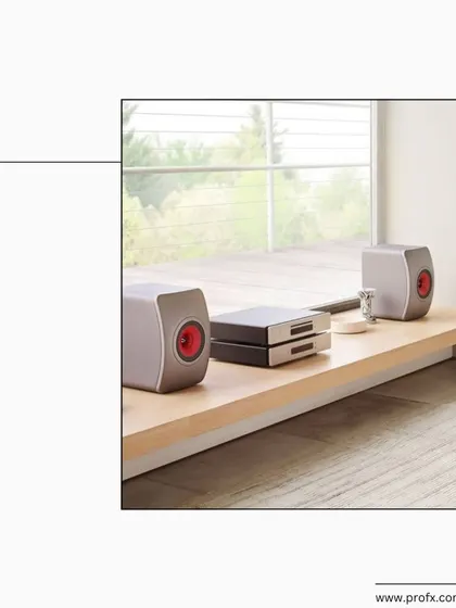 We offer the KEF LS50 Meta, an ultra-luxe speaker that combines cutting-edge technology with pure, immersive sound. It is an amazing addition to any space for those who seek an unparalleled audio experience.