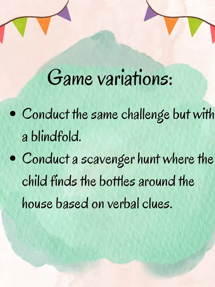 What's that smell? Create smell bottles with different scents like cinnamon or lemon to challenge your child's olfactory sense and improve their memory and attention skills.