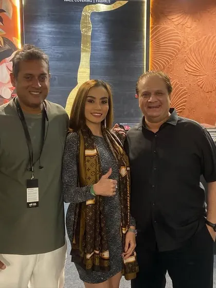 We were delighted to welcome guests to our booth at the Ajio Luxe Weekend, where they explored our curated world of texture, color, and pattern.