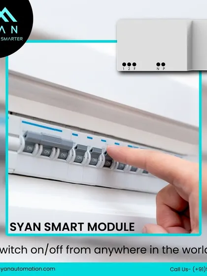 The SYAN Smart Module is the key to invisible automation. I install it behind your existing switch panel to give you smart control over lights and fans without changing your home's look.