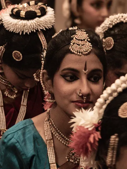 Another beautiful portrait of a young dancer, ready for her performance.