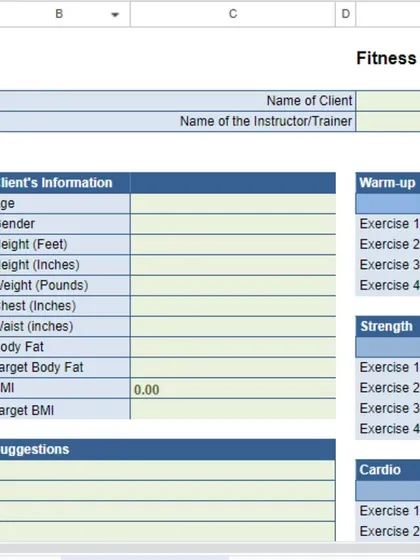 I meticulously track every client's progress using a detailed programming sheet. This allows me to monitor performance, make adjustments, and ensure we are always moving towards the client's goals.