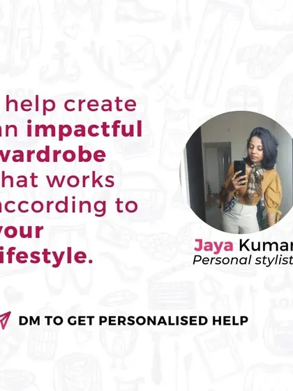 I help you create an impactful wardrobe that works for your lifestyle. DM me to get personalized help.