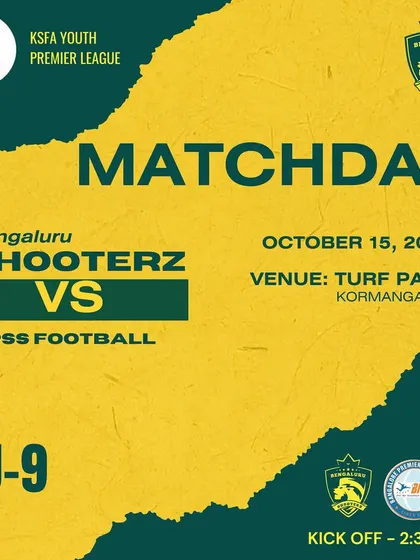 A collage of our official Match Day announcements for the KSFA Youth Premier League. We ensure our players, parents, and supporters are always informed about upcoming fixtures for all age groups.