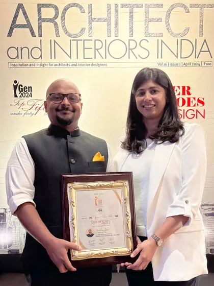 We were deeply honored to be recognized as one of India’s Top 50 Under 40 architects and designers at the iGen 2024 Forum.