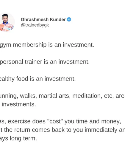 My philosophy is simple: investing in your health through fitness, martial arts, and healthy habits is the best investment you can ever make.