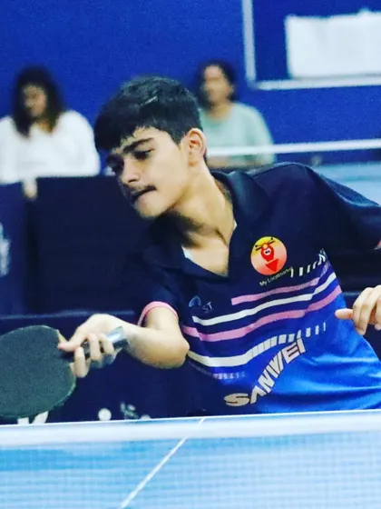 Action shots and podium finishes from the 4-star district tournament, highlighting the skills of Aayan, Aakarshan, Daksh, and Bhoomi.