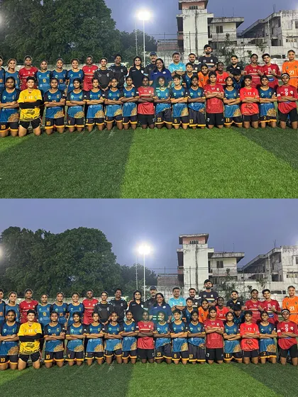 A victory for our women's team in a friendly match, celebrated with a special guest, the Head of Women's Football at AIFF. We are proud to be a hub for women's football development and to host inspiring leaders in the sport.
