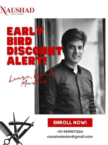 We have an early bird discount alert! Enroll now to start your hairstyling journey with me at a special price.