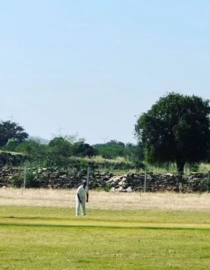 Various action shots from matches played during our 2023 tour of Chitradurga.