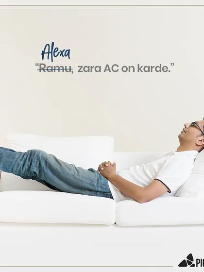 Why get up when you can just ask? With Alexa now understanding Hindi, you can simply say "Ramu, zara AC on karde" and let your smart home handle it.