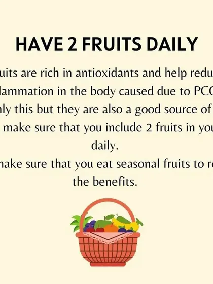 A simple tip to include two fruits in your daily diet to fight inflammation.