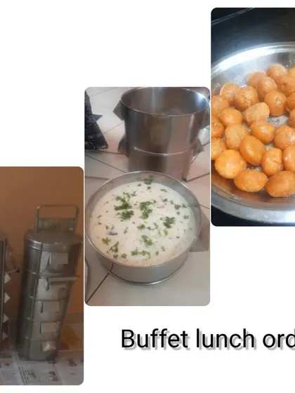 This was our 10th buffet service, a milestone for us. I personally handle everything from hiring the equipment to arranging the service team to ensure the best experience for my customers.