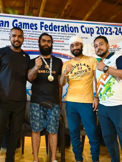 Some of my senior fighters with their medals in Goa. Their experience and hard work inspire the entire team.
