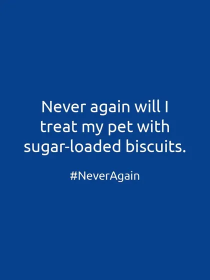 Many commercial pet biscuits are just sugar traps. They offer no nutritional value and can be harmful. Never again will we treat our pets with sugar-loaded biscuits.