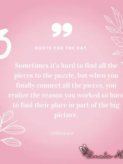 Sometimes it's hard to find all the pieces to the puzzle of your life. But when you finally connect them, you realize why you had to work so hard. I guide you in this process of connecting the dots and understanding the reason behind your struggles.