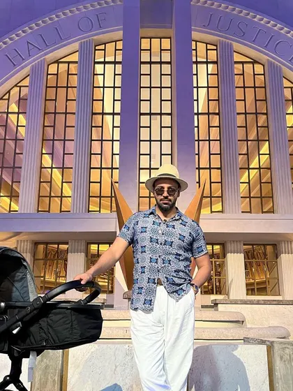 Even at the Hall of Justice at Warner Bros. World Abu Dhabi, I am always a dad first. Balancing my professional life with family adventures is key, whether at home or on holiday.