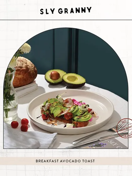 My version of avocado toast, because it's a classic for a reason.
